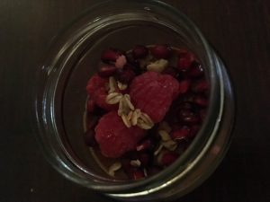 Chef Santi's chocolate mousse