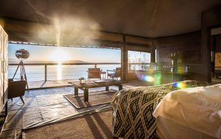 Lake Nakuru luxury accommodation tent The Cliff Kenya