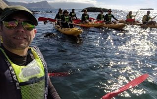 Kayaking on the Cape Peninsula with New Frontiers Escapes