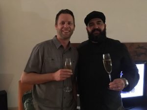 Tad and Santi at the Kusini Cape Town event