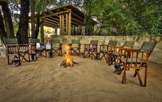 New Frontiers_Bateleur Safari Camp boma South Africa