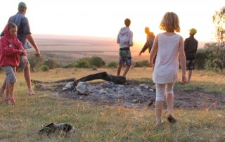 Kids exploring at House in the Wild Albatros East Africa