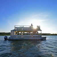 Alligator 16 pax boat at Murchison Falls NP