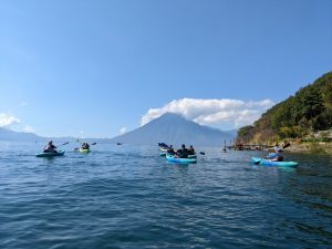 maya-trails-guatemala-atitlan-kayak-sup-volcano-view